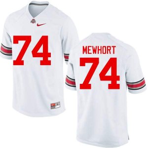 Men's Ohio State Buckeyes #74 Jack Mewhort White Nike NCAA College Football Jersey Spring RGL2444ZN